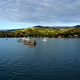 Akaroa, en Nueva Zelanda. Desde luego no le falta encanto como refugio en caso de apocalipsis. Foto: Bernard Spragg. NZ